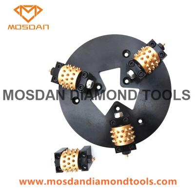 China 6 Rollers 270mm Bush Hammer Plate for HTC for sale