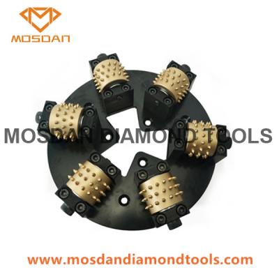 China 6 Rollers 270mm Bush Hammer Plate for HTC for sale