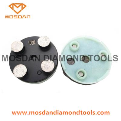 China Klindex Concrete Grinding Diamond with 4 Buttons Segents for sale