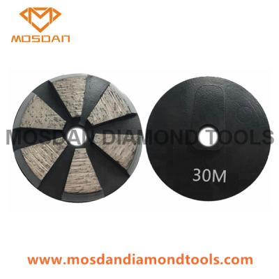 China 6 Seg Diamond Floor Grinding Disc for Terrco for sale