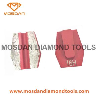 China Schwamborn Redi Lock Diamond Grinding Segments Tools for sale