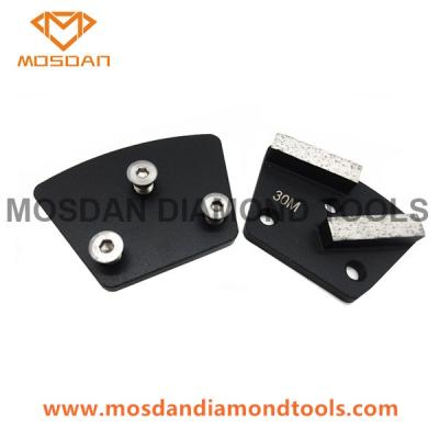 China Sase Trapezoid Double Bars Grinding Bits Blades with Screws for sale