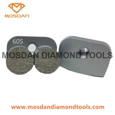 China Newgrind Double Buttons Concrete Grinding Discs for sale