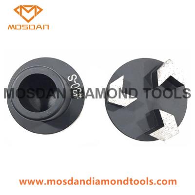 China 3 Inch Terrco 3 Arrow Seg Diamond Grinding Plugs for sale