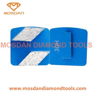 China Scanmaskin Grinding Double Rhombus Segments Concrete Tools for sale