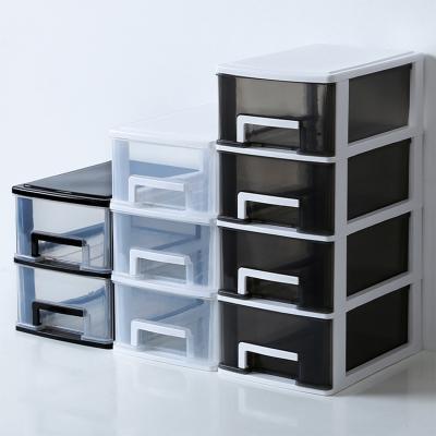 China Living Room Living Room Large Single Drawer Transparent Plastic Box Cabinets For Storage Classifiication for sale