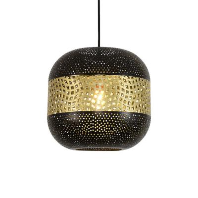 China Contemporary Modern Style Artistic Creative Chandelier Simple Black Pendant Lamp For Living Room for sale