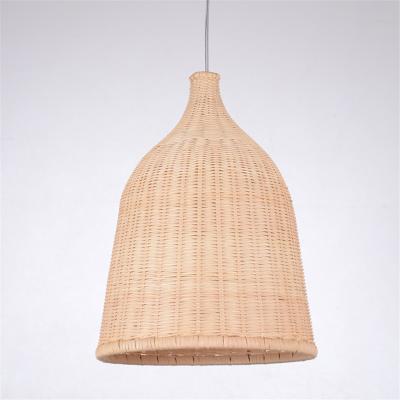 China Woody Lighting Nordic Design Bamboo Modern Oriental Indoor Pendant Lights E27 230V Decoration for sale