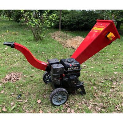 China Cultivate 6.5HP Gasoline Engine Leaf And Small Branch Chippers Machine For Garden for sale