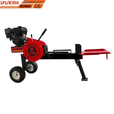 China Big Fast Kinetic Wood Split Log Splitter Quick Dinner Wedge Spltting Big Log Splitting Machine for sale