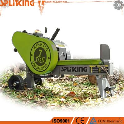 China Wood Motor 7 Ton Fast Split Electric Kinetic Split Log Splitter 100V-230V 2000W for sale