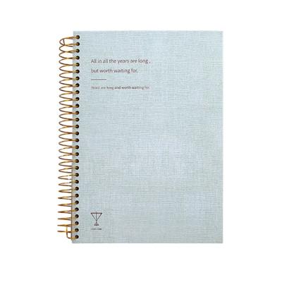 China 2022 new spiral product hot-selling spiral notebook and planner customized printing schedule for sale