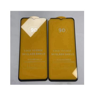 China Mobile phone suitable for Samsung A10 A20 A30 a50 9D tempered glass film full coverage mobile phone screen protector for sale