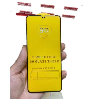 China Mobile phone suitable for redmi note9 note8 tempered glass film mobile phone spoiled 9D protective film full cover screen protector for sale