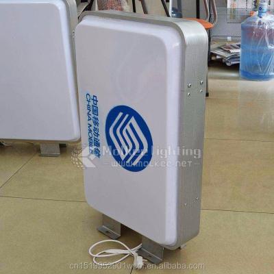 China Adertising Signs Street Pole Advertising Sucking Blister Acrylic Light Box Signs for sale