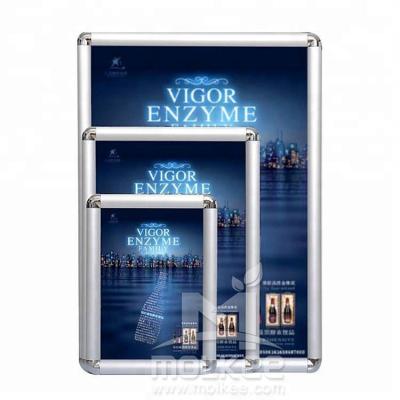 China Aluminum Poster Frame Metal Picture Frame Strong Thin Snap Snap Photo Frame AD Display Frame for sale