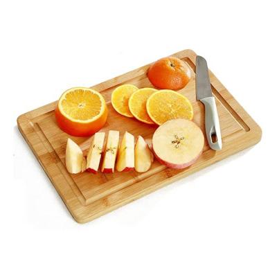 China Viable Bamboo Cutting Boards for Kitchen with Juice Groove Kitchen Chopping Wood Cutting Board for Meat for sale