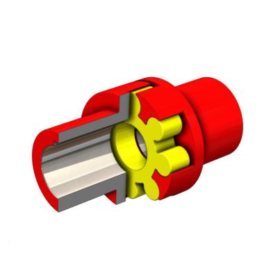 China Chinese Building Material Stores Factories Shaft Coupling D.ML (Claw Type) Series Plum Blossom Customization OEM Elastic Coupling Price Fluctuating for sale