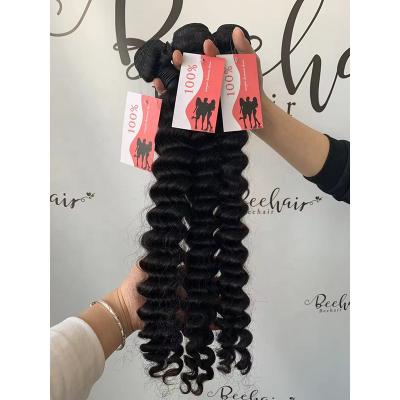 China 100%Human Virgin Hair High Quality Virgin Hair Full And Soft Wave Typical Deep Hairs Bundle for sale