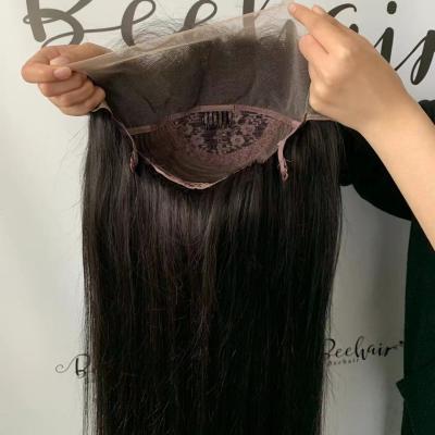 China Transparent Straight Lace Wigs Wigs For Black Women Straight Lace Front Human Hair for sale