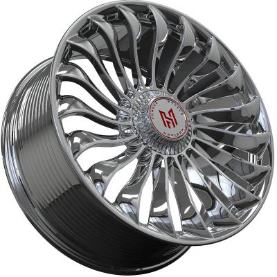 China 6061-T6 HADISON HD1020 20/21/22/23/24 inch aluminum alloy wheels custom forged aluminum wheel 16/17/18/19/16/17/18/19/24 inch for cars modification for sale