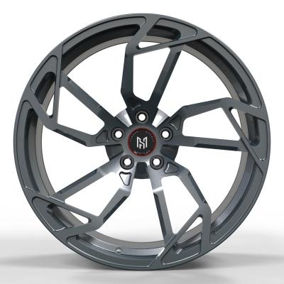 China 6061-T6 HADISON Custom18 19 inch wheel sports full aluminum 20 22 24 rims deep concave wheels forged alloy wheel rims for sale