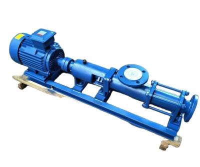 China Factory Screw Pump Sewage Sewage Conveying Thick Slurry Pump Conveying High Viscosity Mixture for sale