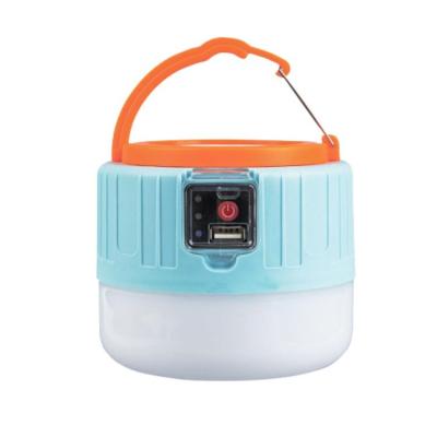 China Mobile Charging Operate Outdoor Portable Light Home Emergency LED Work Camping Rechargeable Solar Lantern With Hook Magnet for sale