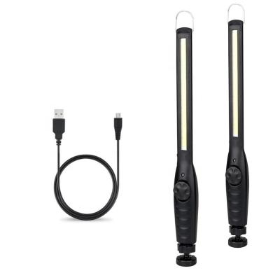 China USB Charging LED Rechargeable Maintenance Inspection Lamp COB Car Repair Slim Magnetic Work Light for sale