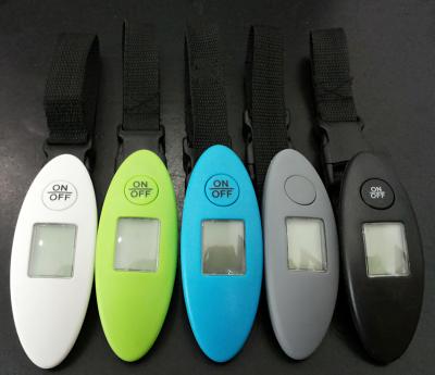 China Weight Measuring Portable Digital Luggage Scale With Strap Travel Scales Capacity 40KG. for sale