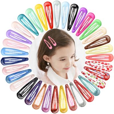 China Other ready to ship candy color korean color snap wholesale hair clip for girl kids hair clip gift for sale