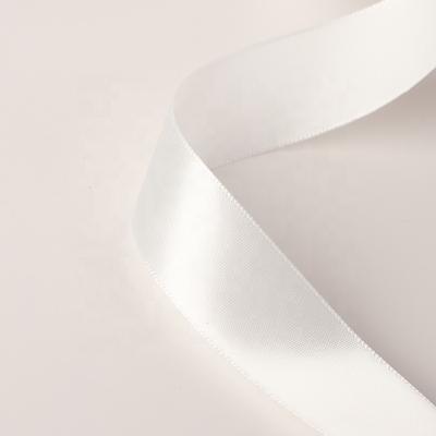 China 1 Inch Viable Wholesale 100% Polyester Single Face Satin Ribbon For Gift Accessory for sale