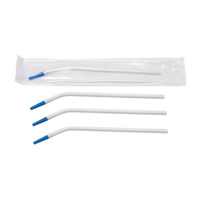 China Dental Working Partner Disposable Tips Dentist Saliva Soft Ejectors Dental Surgical Suction Tip for sale