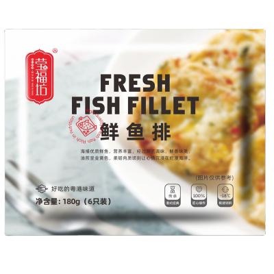 China Frying 30g*6pc*20bags/CTN (3.6kg) of NATURE fresh fish fillet with semi-finished tray refreshment for sale