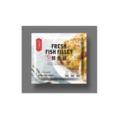 China Frying 30g*6pc*20bags of NATURE fresh fish fillet with semi-finished tray refreshment for sale