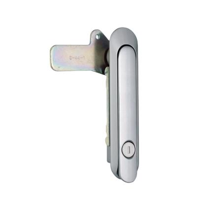 China Electric slim flush box stainless steel swing door handles lock, SUS distribution cabinet lock, SAB-401R for sale