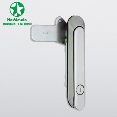 China AB-401A-1 Electric Box Switch Plated Flat Electric Zinc Alloy Handle Cabinet Door Lock Cabinet Lock Electric Lock for sale