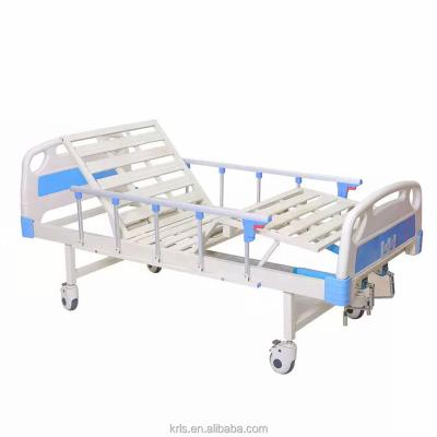 China NEW 2022 Free Sample Metal Furniture Custom Metal Medical Bed Function Icu Nursing Hospital Bed for sale