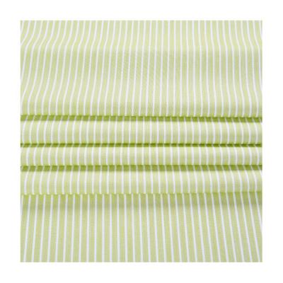 China Stripe 55% Polyester 42%Cotton 3%Sp Polyester Fabric Printing Environmentally Friendly Wholesale Recycle Textile for sale