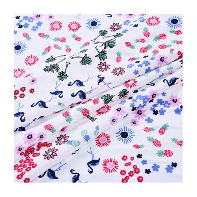 China Flex Chinese Fabric 70% Tencel Rayon 30%Tencel Woven Fabric Environmental Friendly Printed Rayon Digital Printed for sale