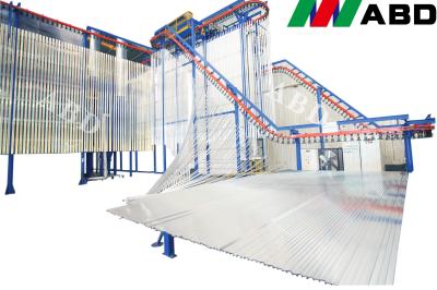 China ABD Complete Electrostatic Powder Coating-Linie Anlage zu verkaufen