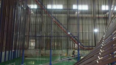 China PLC  Vertical Powder Coating Line Full Automated Powder Coating System 380V 220V for sale