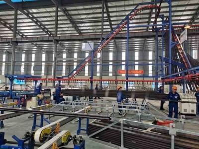 China ABD Powder Supply Center with Spray Tunnel Pretreatment for Vertical Powder Coating Line for sale