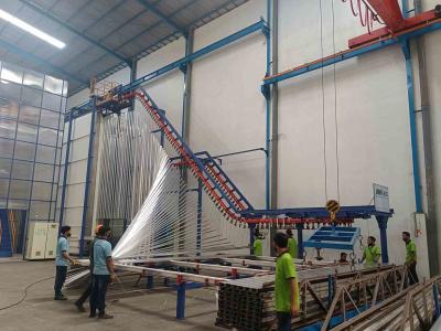 China ABD Own Powder Supply Center Multiple Electric Cabinet With Spray Tunnel Pretreatment for Vertical Powder Coating Line for sale