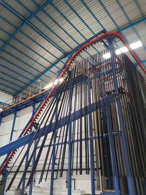 China ABD Turkey With Full-automatic Multiple Electric Cabinet With Spray Tunnel Pretreatment for Vertical Powder Coating Line for sale