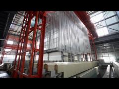 Metal Vertical Powder Coating Line Fully Automatic Control