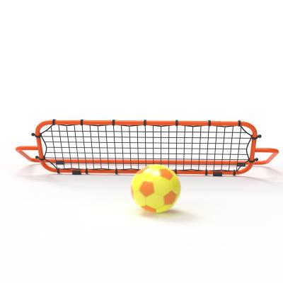 China Factory price knotted nylon mesh and high cost effective 80X16X6cm soccer ball rebounder for sale