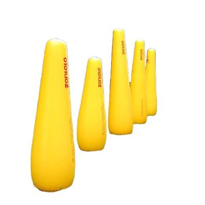 China 160*36CM PVC Inflatable PVC Football Training Dummy Rocker for sale