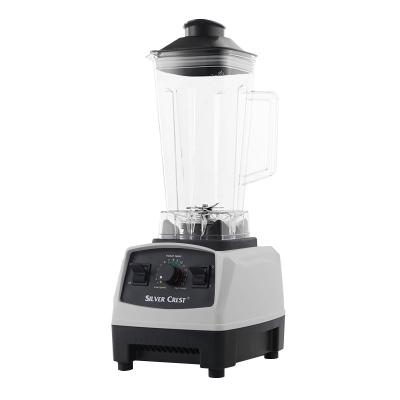 China 2L 1500W Durable Heavy Duty Silver Peak Fruit Multifunctional Electric Portable Food Blender for sale