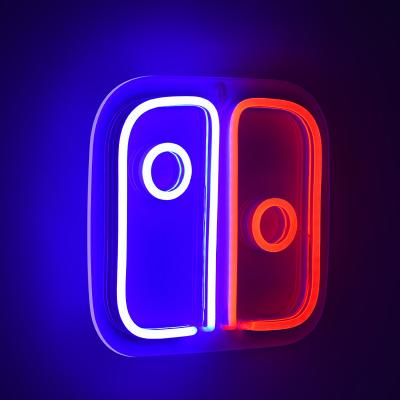 China Neon Sign for Bar Game/Shop Neon Signs Cool Light for Bedroom Game Zone Party Decoration Gamepad Neon Lamp Signs for sale